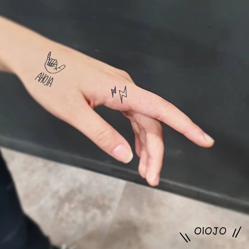 Hình xăm mini cá tính DIY phong cách