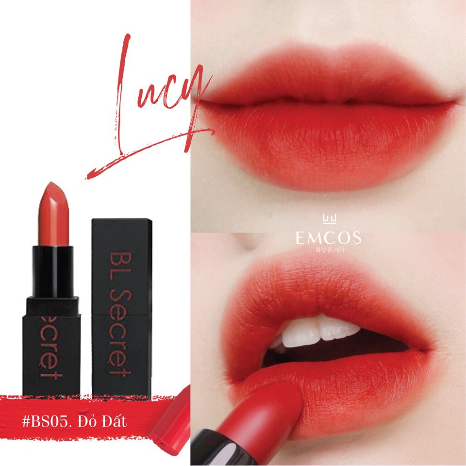 Son thỏi lì BL Secret soft matte