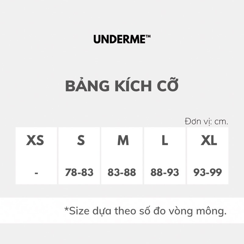 Quần lót nữ cao cấp UNDERME™ Natural Cotton Thong 1 (Cotton kháng khuẩn được đặt dệt riêng tại Việt Nam) | BigBuy360 - bigbuy360.vn