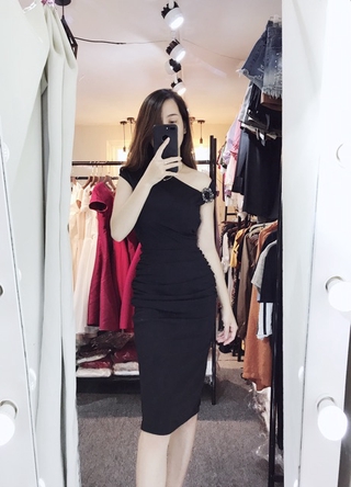 Váy body tag đá cao cấp V014 KYMIE