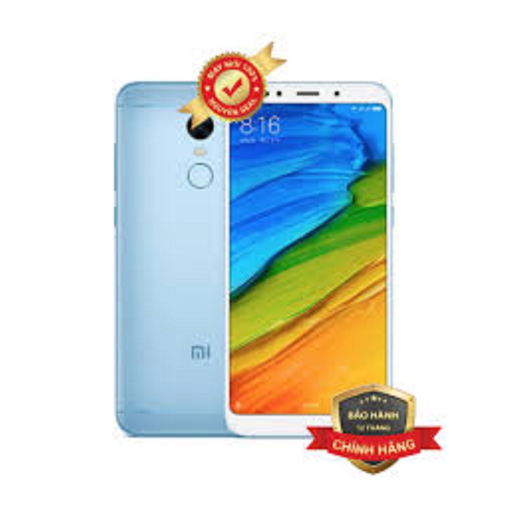 [Mã 229ELSALE hoàn 7% đơn 300K] điện thoại Xiaomi Redmi 5 Plus 2sim ram 4G/64G CHÍNH HÃNG - có Tiếng Việt (màu xanh)