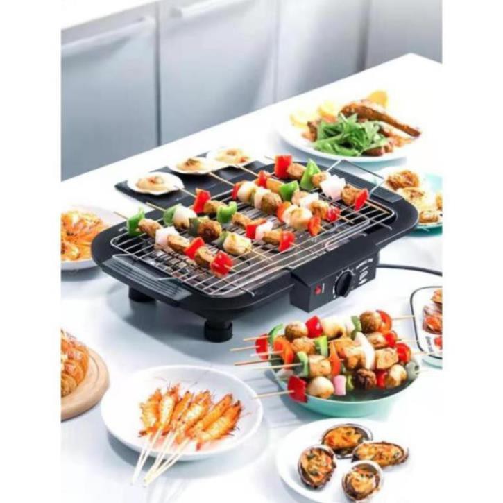 Bếp nướng điện không khói BBQ 1800W BYH6 - Thoải mái tổ chức tiệc nướng tại gia - Hàng loại 1, tiện lợi số 1