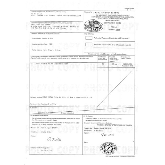 [Mã 77FMCGSALE giảm 8% đơn 500K] #ROYAL PLACENTA 500000 mg SIÊU TRẺ HOÁ TRẮNG DA | BigBuy360 - bigbuy360.vn