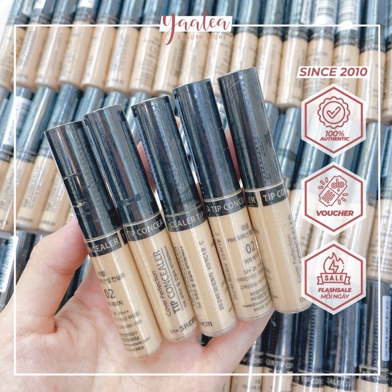 Che Khuyết Điểm The Saem Cover Perfection Chính Hãng
