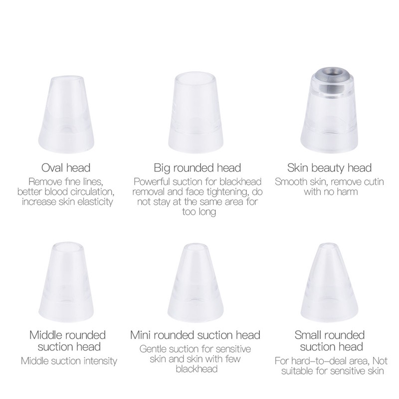 [Mã FMCGMALL - 8% đơn 250K] Máy hút mụn đầu đen CkeyiN 6 trong 1 đa năng | BigBuy360 - bigbuy360.vn