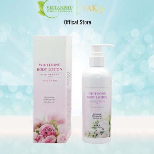 SỮA DƯỠNG THỂ LÀM TRẮNG DA TỨC THÌ YAKA WHITENING BODY LOTION