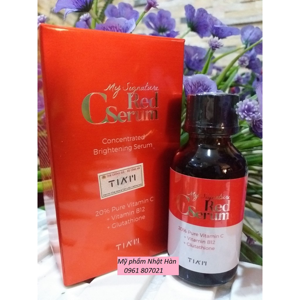 Bộ dưỡng trắng TIAM A+ My Signature Kem/Serum/Toner