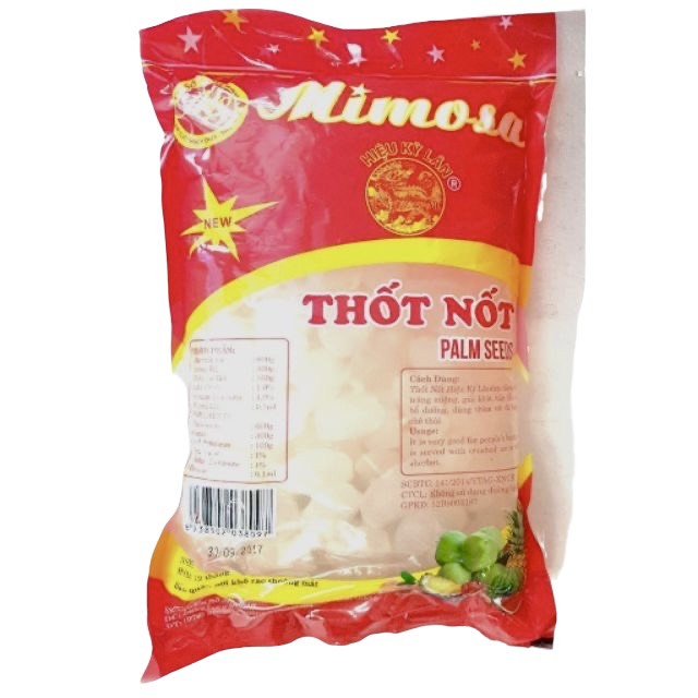 Hạt thốt nốt Mimosa gói 1kg