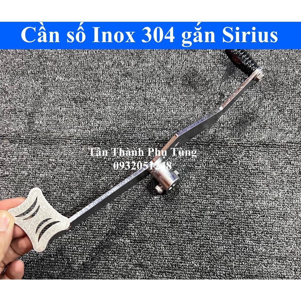 Cần số Inox 304 gắn Sirius