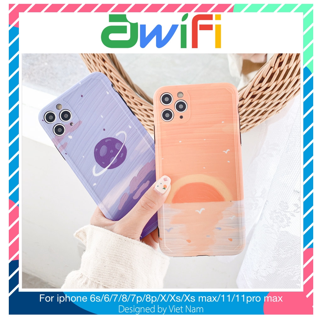 Ốp lưng iphone imd Mặt trời vũ trụ 5/5s/6/6plus/6s/6splus/7/7plus/8/8plus/x/xr/xs/11/12/pro/max/plus/promax - Awifi U2-5