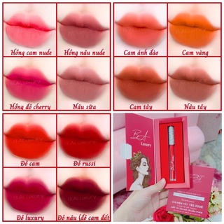 Son kem Beana Luxury chính hãng mịn và siêu lì, bổ sung collagen thực vật, không chứa chì