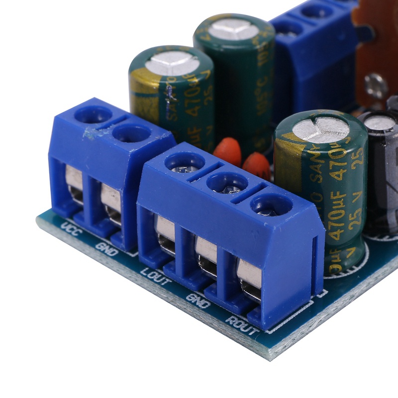 Bảng Mạch Khuếch Đại Âm Thanh TDA2822 TDA2822M Mini 2.0 Kênh 2x1W DC 5V 12V Chuyên Dụng Cho Xe Hơi