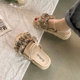 Giày Sandal Nữ Đế Dày Thời Trang Hàn