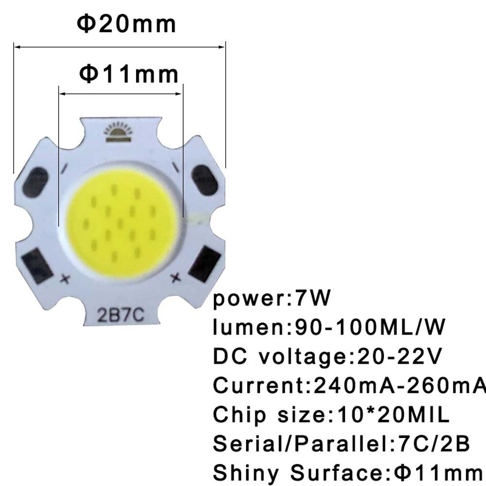 Đèn LED COB gắn trần nhà 300ma 3w 5w 7w 10w