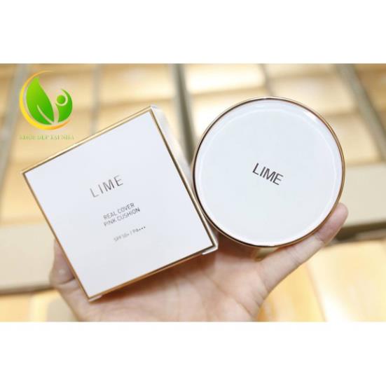 Phấn Nước LIME Real Cover Pink Cushion 15g - Chính Hãng | BigBuy360 - bigbuy360.vn