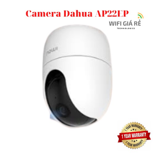Camera giám sát Dahua IPC-A22EP-IMOU không dây, tích hợp báo động, phát hiện chuyển động, giá rẻ, mới 100%, BH 02 năm
