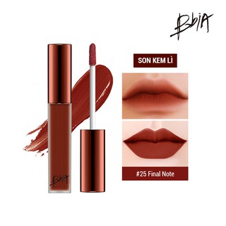 Son Kem Lì BBIA Last Velvet Lip Tint - 25 Đỏ Nâu