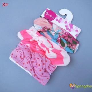 Set 3 Băng Đô Thắt Nơ Cho Bé Gái