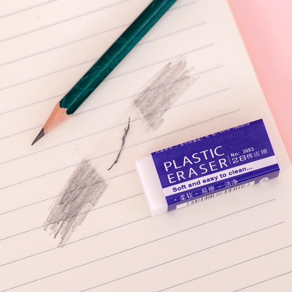 Gôm tẩy chì 2B Màu xanh mã 8083 Pison ít vụn dùng cho học sinh - TBC013 - 1 cái