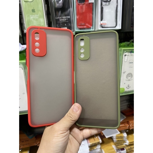 Ốp Vivo iQOO Neo3 viền dẻo màu,lưng mờ hạn chế vân tay,viền bảo vệ camera.