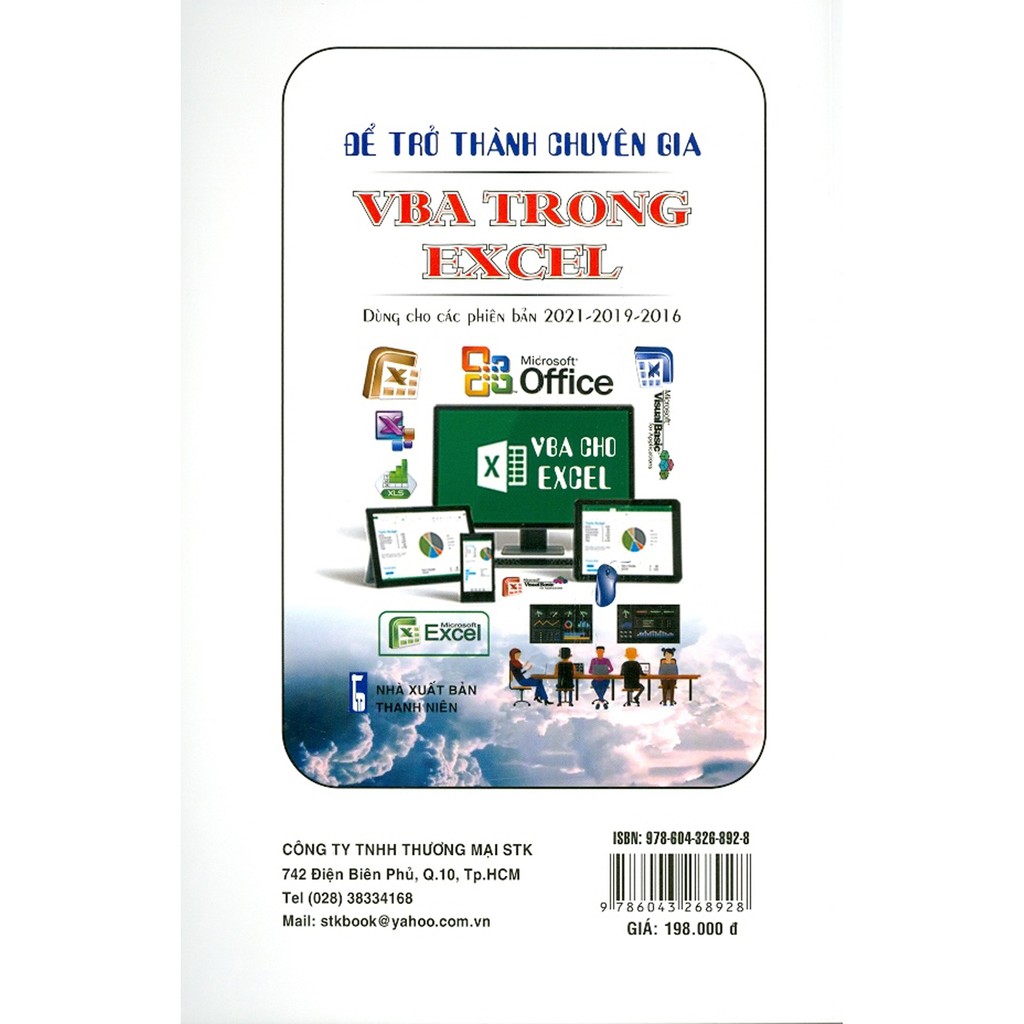 Sách - Giáo Trình Excel Nâng Cao - VBA Và Excel Dành Cho Người Tự Học