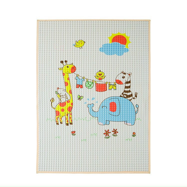 LOẠI 1 Chiếu cao su hơi 60×90 chống tràn thoáng mát cho bé