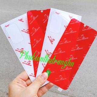 Xiaomi Redmi Note 11 Note 11S Note 11 Pro Note 11E Pro Cường lực dẻo nano màn hình full màn 98% + Dán PPF mặt sau