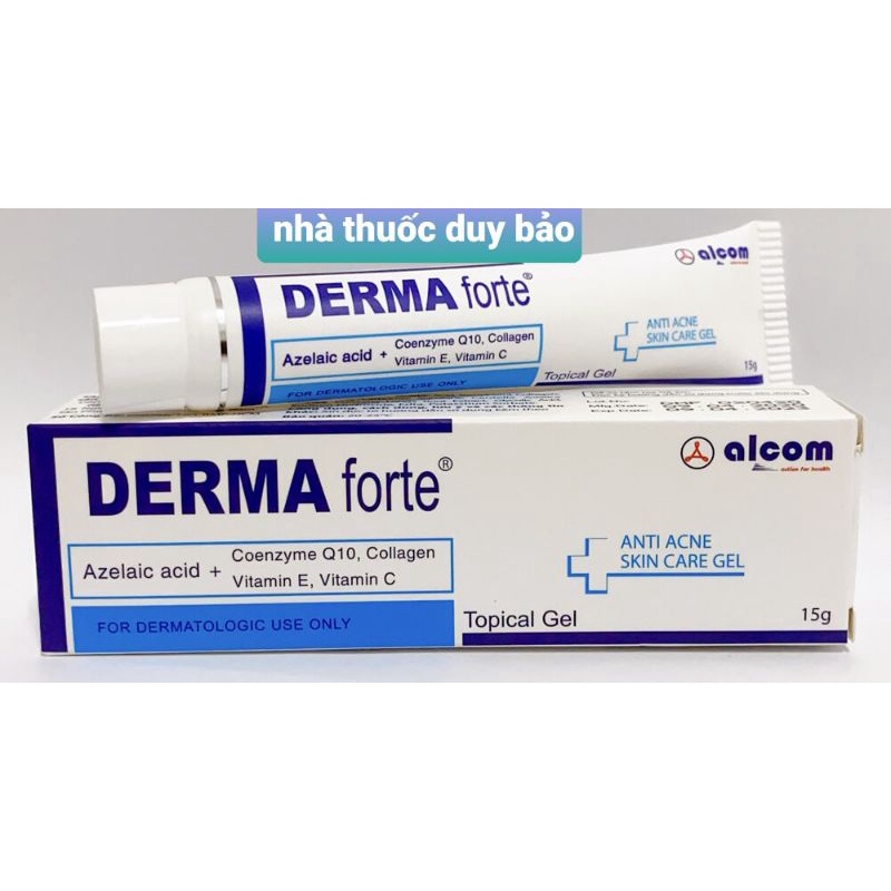 KEM BÔI MỤN, THÂM DERMA FORTE