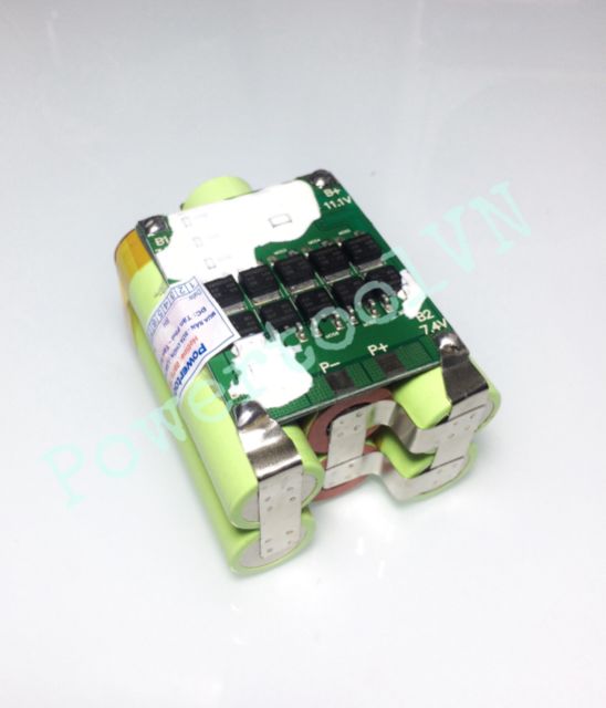 Pin Ryobi 12v đóng mới Li-ion 4ah dùng sạc adapter