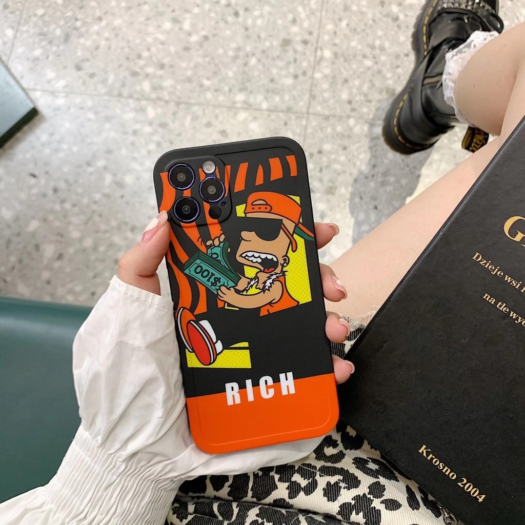 Ốp Điện Thoại Mềm In Hình Simpson Cho iPhone 11 Pro Max X XR XS Max 7 8 Plus SE 2020 12 12 Mini Pro Promax | BigBuy360 - bigbuy360.vn