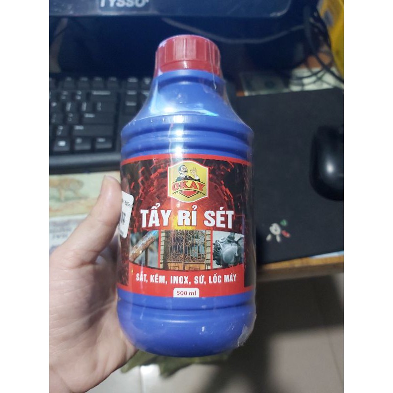 TẨY RỈ SÉT OKAY 500ML