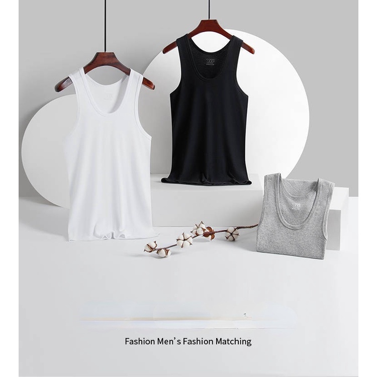 Áo Lót Cotton Không Tay Plus Size Chất Lượng Dành Cho Nam