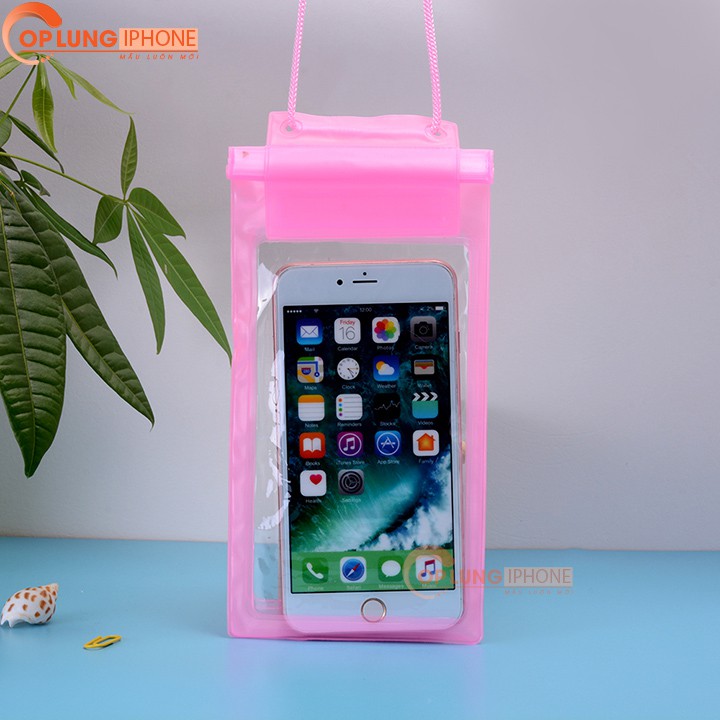 Túi Chống Nước Điện Thoại Trơn Đi Biển Đi Bơi