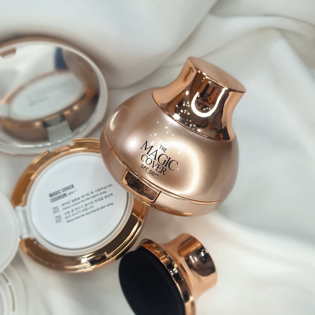 Phấn nước trang điểm Cushion Vacosi SPF 50++ #22 Natural | BigBuy360 - bigbuy360.vn