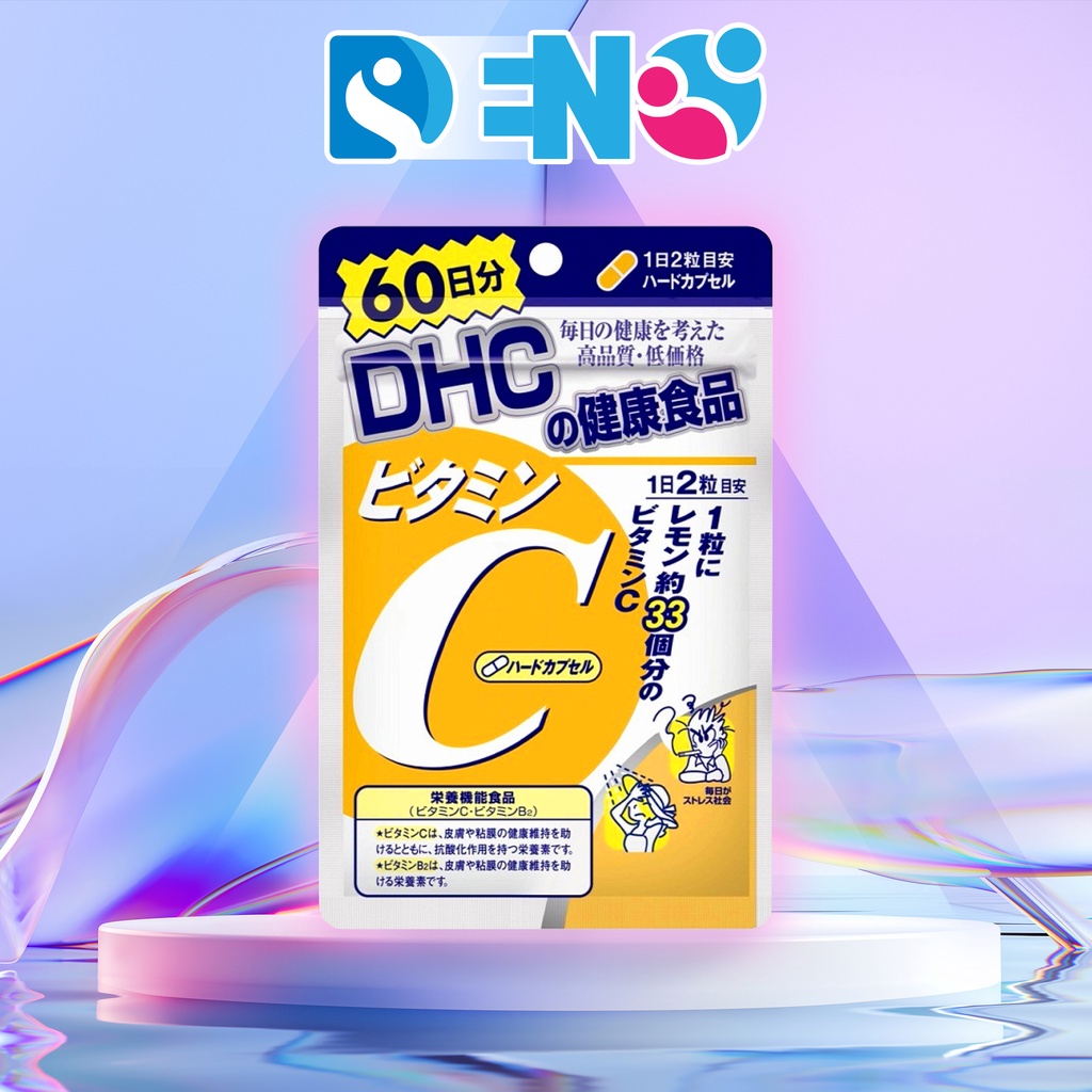 Viên uống Vitamin C DHC 60 ngày Nhật Bản Denostore, bổ sung Vitamin C  tăng sức đề kháng