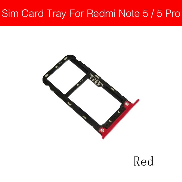 Khay Đựng Sim Thay Thế Cho Xiaomi Redmi Note 5 5a 5 Pro