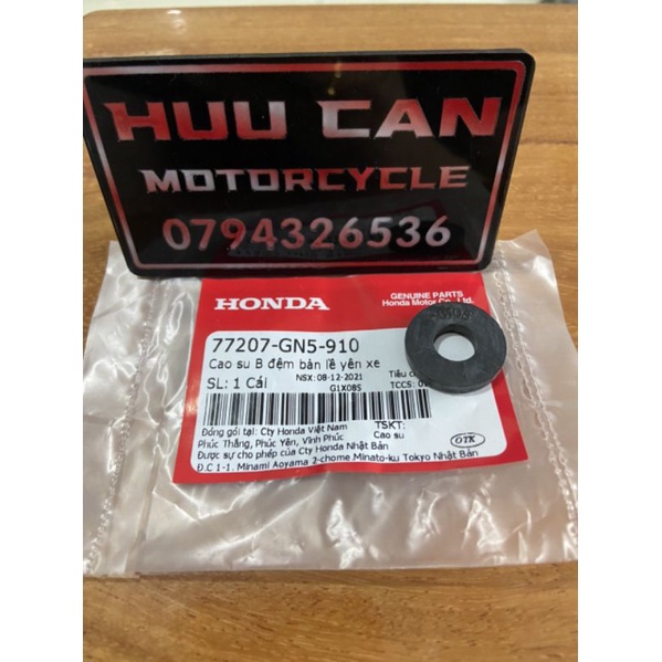 Cao su B đệm bản lề yên xe HONDA Dream/WAVE ALPHA/ALPHA+ / DÙNG CHUNG NHIỀU DÒNG XE
