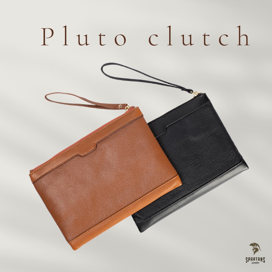 Clutch cầm tay nam da bò thật CL02  ⚡FREESHIP⚡- 100% da bò thật, BH 3 năm