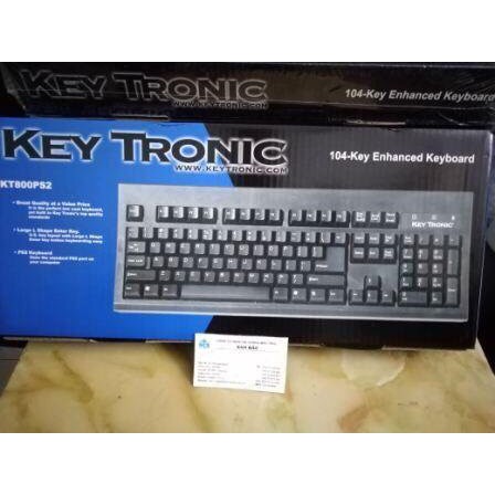 Bàn phím PS2 Key Tronic mới 100% - cổng tròn