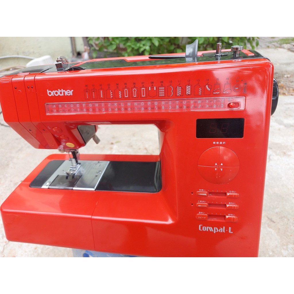 Máy may Mini Gia Đình Nhật Brother Compal L, Comal U - May Và Thêu Trang Trí - Khuy Tự Động- Cực Êm Bền Khỏe