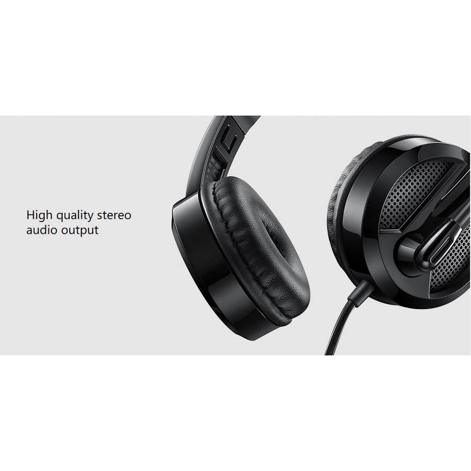 Tai nghe chụp tai có dây RAPOO H100