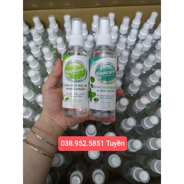 Combo 20 cái khẩu trang 4D + 1 Dung dịch rửa tay kháng khuẩn dạng xịt (100ml) | BigBuy360 - bigbuy360.vn