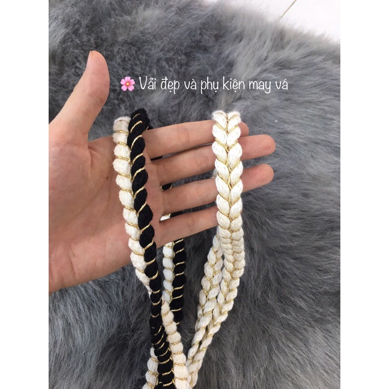 Viền may áo TWEED Viền dạ