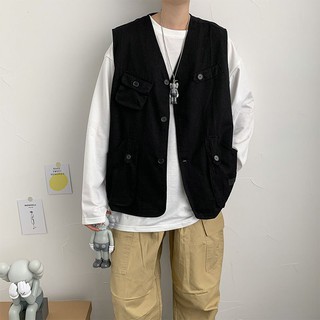 Áo khoác gile unisex [hàng order]