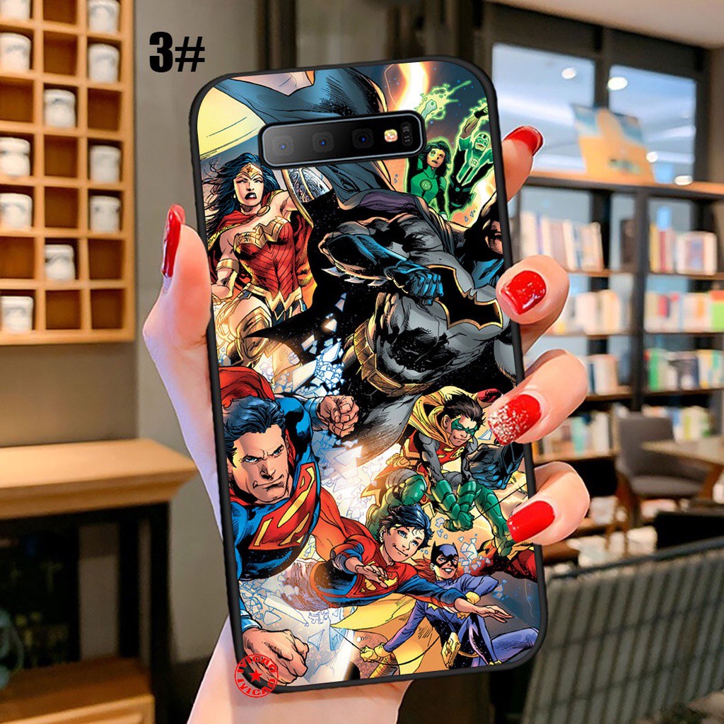 Ốp Điện Thoại Họa Tiết Batman Justice League 12fv Cho Samsung Galaxy J4 J5 J6 J7 J730 J8 Plus Prime Core Pro Duo