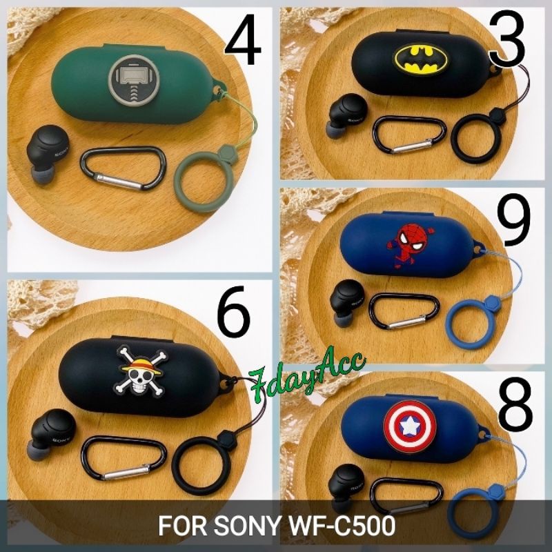 Ốp Điện Thoại Silicon Cao Su Mềm Cho Sony WF-C500 TWS WF C500