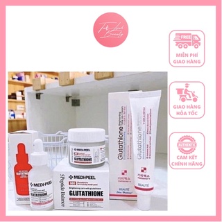 Combo Dưỡng Trắng Da Medi Peel Glutathione
