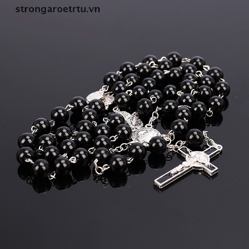 Vòng cổ mặt hình thánh giá Công giáo handmade thời trang 2020 mới