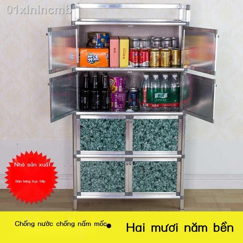 01xlnlncmbTủ không gỉ tủ bếp gia đình lưu trữ đa chức năng tiết kiệm đơn giản
