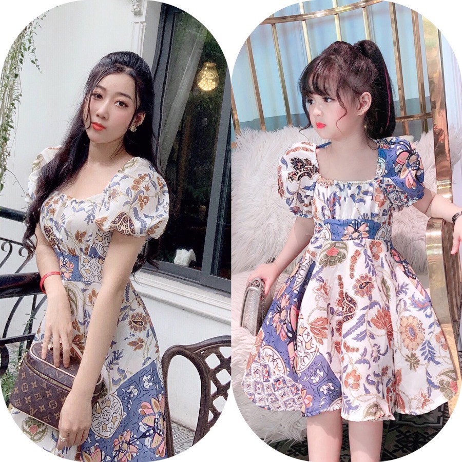 Váy đôi mẹ và bé 👗 FeeShip ☎ Hỗ trợ tư vấn chọn SIze 24/7  🎁 Đi chơi, dạo phố, nghỉ mát hết ý nha các Mẹ !